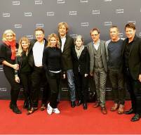 Schauspieler und Crew bei der Borgward Premiere auf dem Hamburger Filmfest 2018